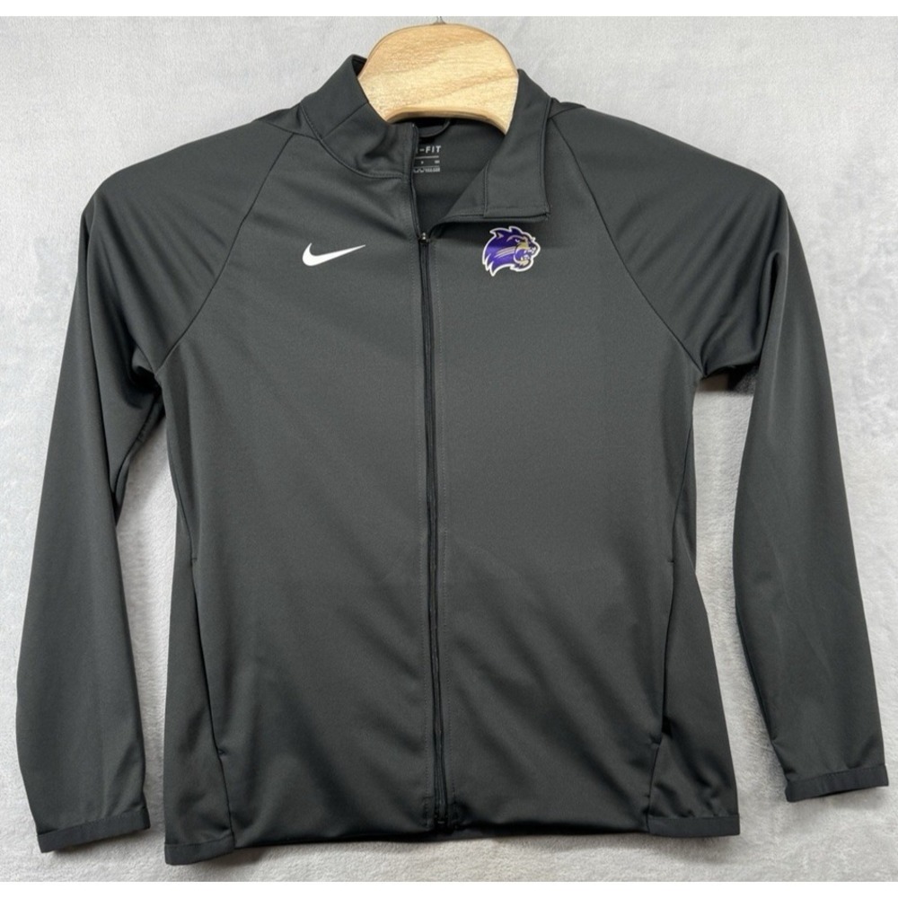 Nike Western Carolina University Full Zip Gray Jacket Dri-Fit Women's S
